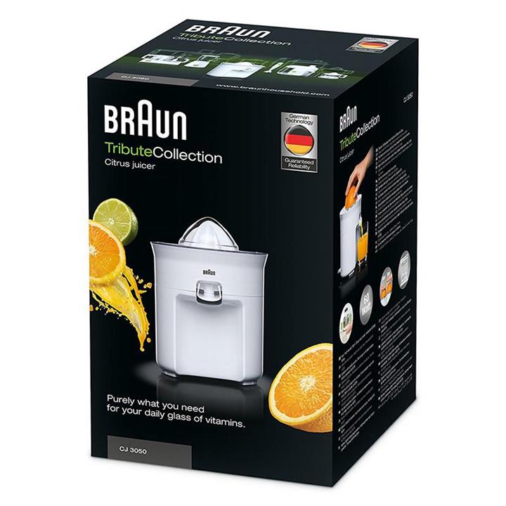 آب مرکبات گیر براون Braun مدل CJ3050 Braun CJ3050 Citrus Press